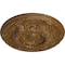Ekena Millwork Granada Ceiling Medallion (Fits Canopies up to 7 1/8"), 19"OD x 1 1/2"P, Smokey Topaz Crackle CM19GASTC - alternate 5